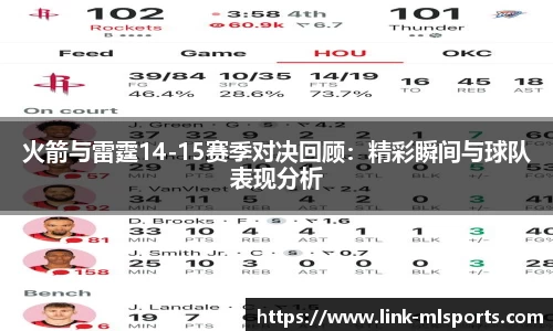 火箭与雷霆14-15赛季对决回顾：精彩瞬间与球队表现分析